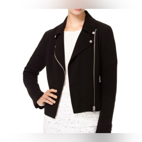Aritzia Wilfred Montesson Crepe Jacket / Blazer - black & white / cream - Picture 5 of 16